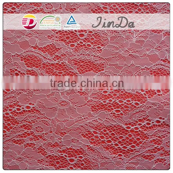 Mesh knitting super quality nylon voile lace with low price