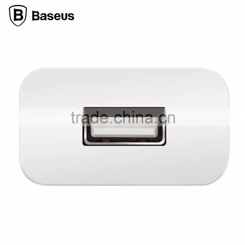 BASEUS 2.1A Fast Charging Single USB Travel Charger Adapter For iPhone SE/6/6S Travel Charger Adapter EU Plug For SamsungTB-0222