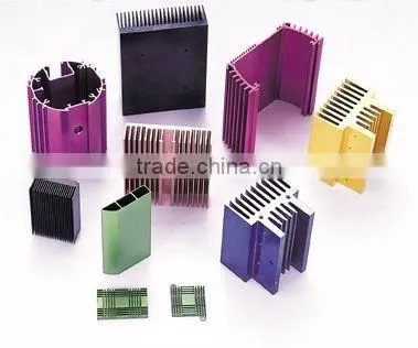 Anodized Gold Aluminium Profile For Windows and Doors