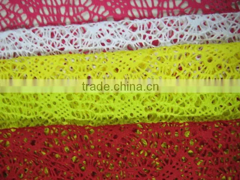 purple lace fabric