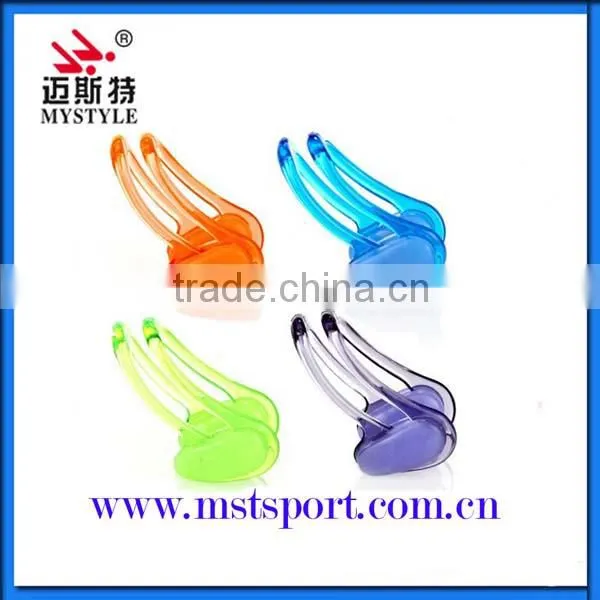 Silicone waterproof swimming nose clip