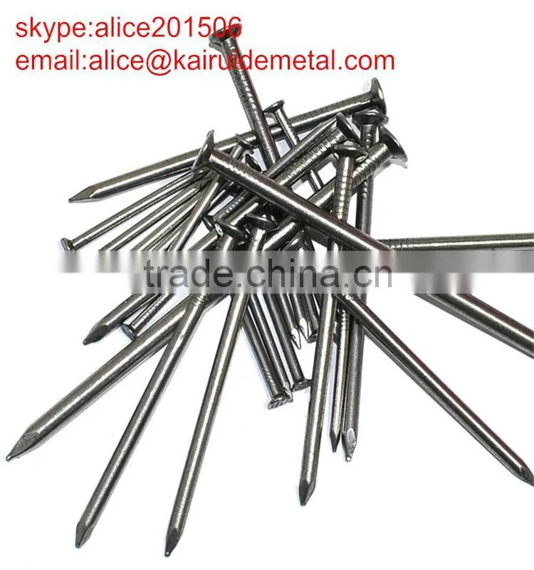 high quality factory produce common iron nail with low price from hebei common wire nail factory