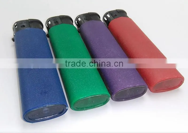 Solid color popular frosted car cigarette lighter