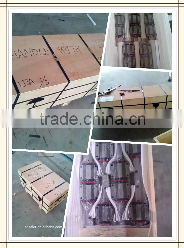 SAIR linear motion guide rail SER-GD45 with linear block