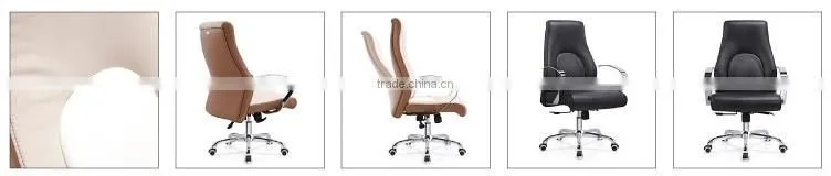 High quality leather swivel chair with head supporter FG-930