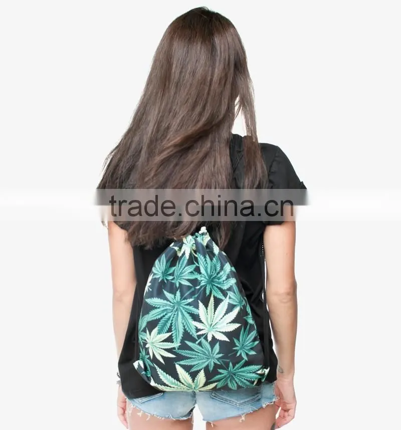 Digital Printing nylon fabric shopping bags,backpack ,drawstring bag ,CMYK printing