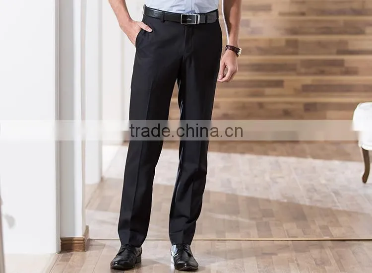 Hot selling Useful in China Manufacturer Solid TR Trouser Wholesale