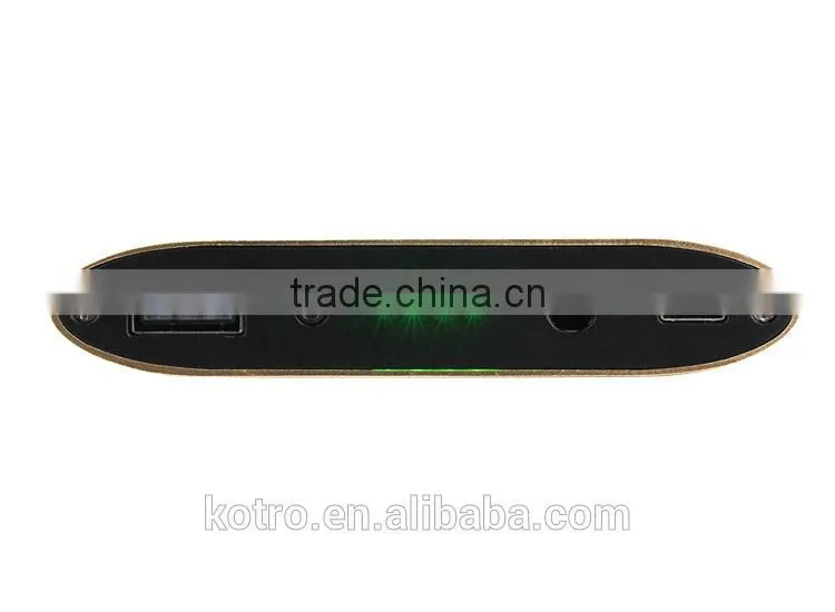 Aluminum Shell 6000mAh Fast Charging QC2.0 power bank