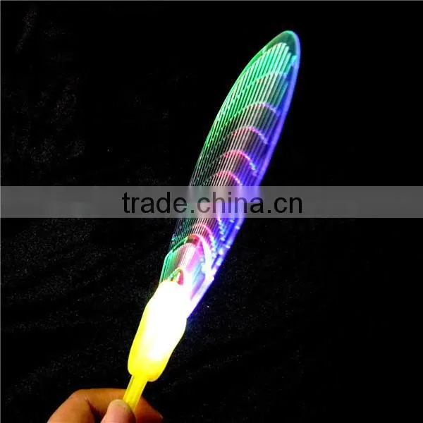 Hot sale glowing led hand fan cheering led light hand fan