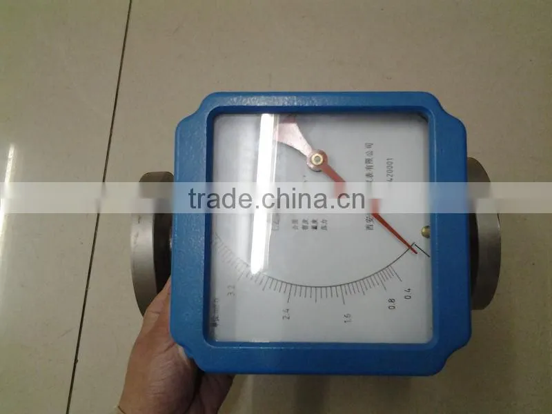 Pointer metal tube rotameter