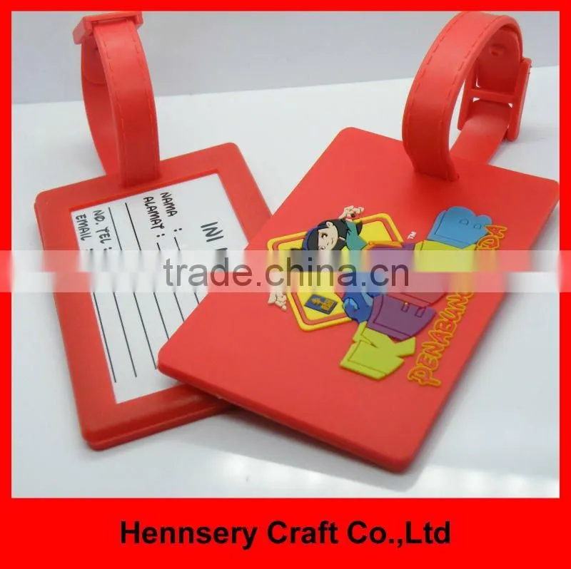 luggage tag with loop strap