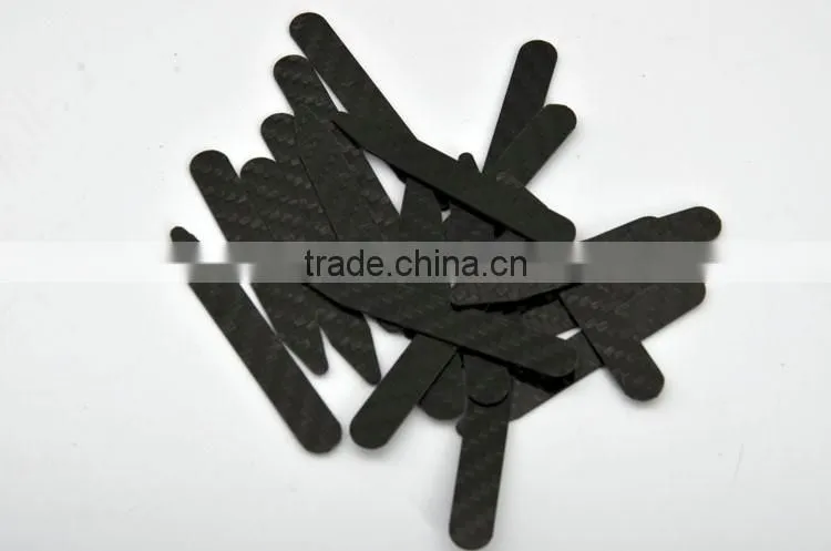 High quality Dress Shirt Stay Stiffener Carbon Fiber Metal collar stays or elegent garment accessory collar bone