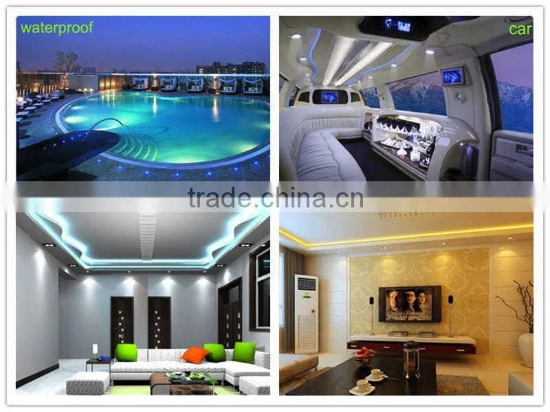High brightness round 2 wires led white rope light