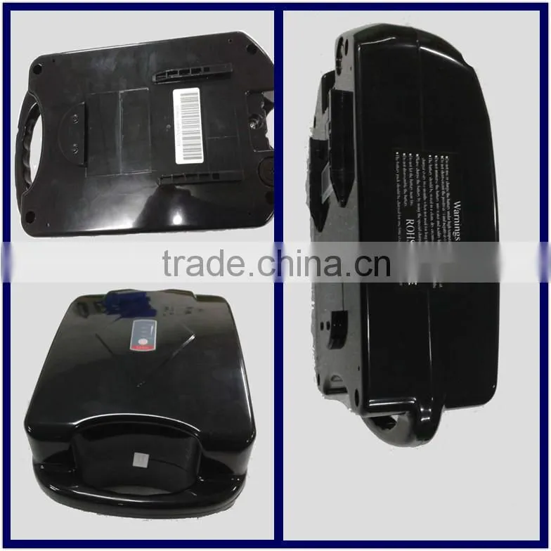 Recharge 24V 36V 10Ah e bike frog battery pack, assembly for via 3.7v2000mah lithium ion battery