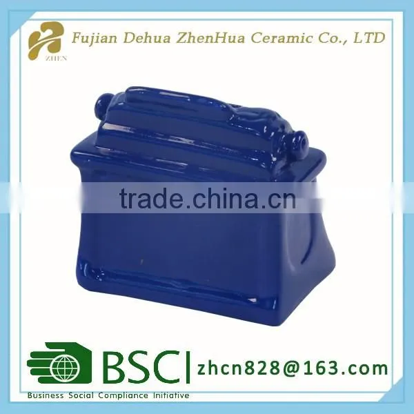 small home decoration ceramic money bank for sale