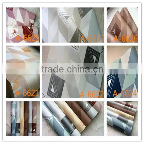 modern style wall paper orange colour