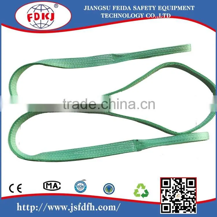 Polyester Lifting Belt Sling 1-100m Polyester webbing Sling belt