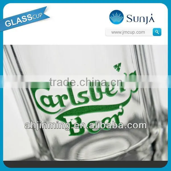 SH17 fashion glass beer mug business gift drinking beer glass mug popular glass cup mugs
