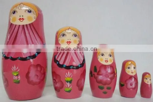 Wooden Russian Nesting Dolls