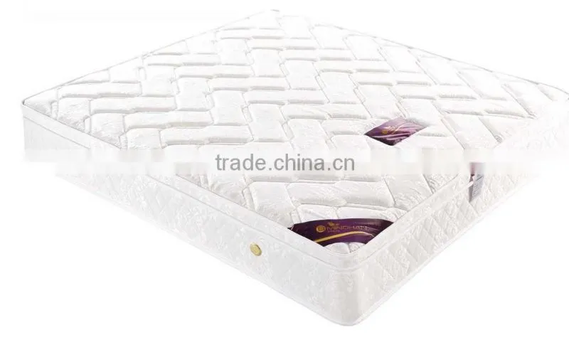 Euro top soft foam topper pocket spring mattress-ZRB 101