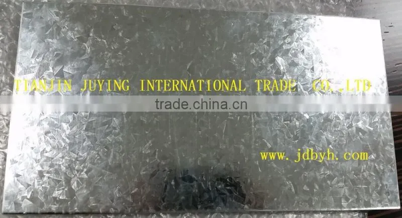 BIG SPANGLE HOT DIPPED GALVANIZED STEEL COIL (SHEET)Z120 CHROMATED