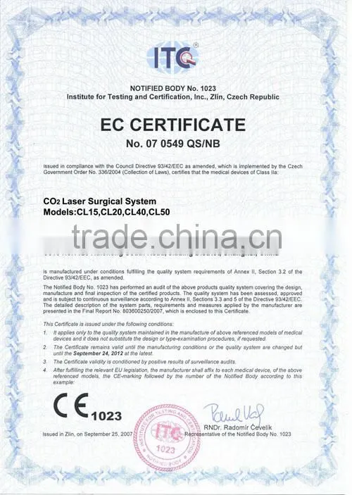 new CO2 fractional laser beauty equipment(CE&ISO) 2013071233