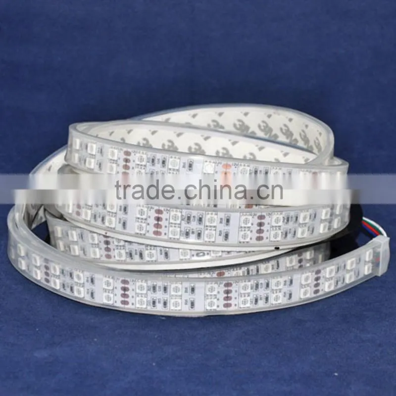 double row 5050 144w RGB 120 leds strips LED 5m 12v