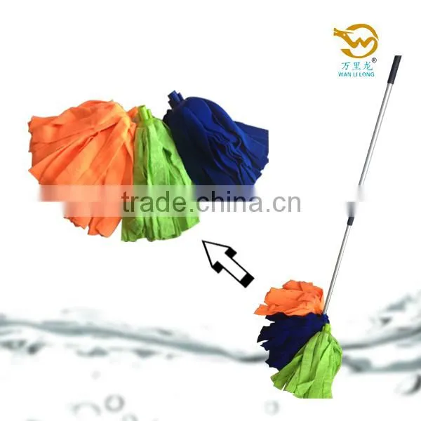 #E300 Euro clean microfiber mop, Plastic socket microfiber mop refill