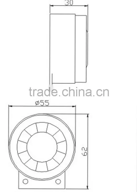 HIGH QUALITY PIEZO BUZZER WITH CE ROHS,PS-111A