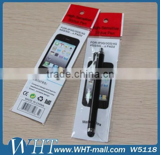 2014 New Style Hot Selling Sensitive Stylus Touch Pen for Mobile Phone