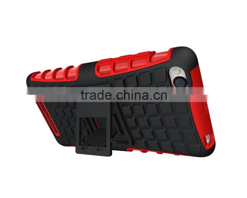 Hot Selling Kickstand Hybrid Heavy Duty Armor Shockproof Phone Case For Xiaomi For Redmi 3