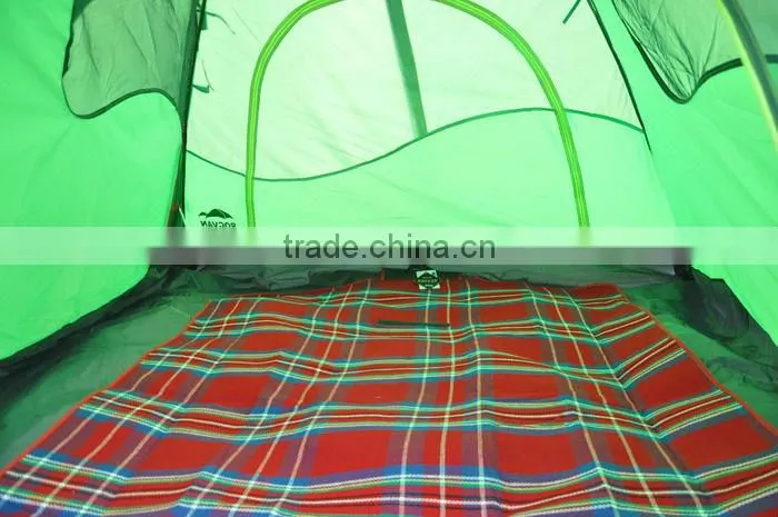 double layer 2 door 3 person high quality traveling camping china polyester outdoor tent facotry