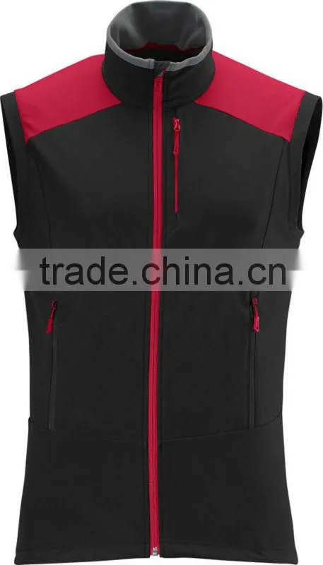 Womens winter waterproof and breathable softshell vest