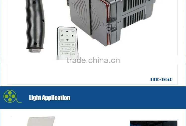 Hot Selling 12 Bulbs Video Shooting Light LED-1040 for Sony Camcorder