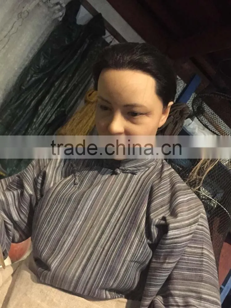 Chinese folk culture art silicone sculpture of clay doll