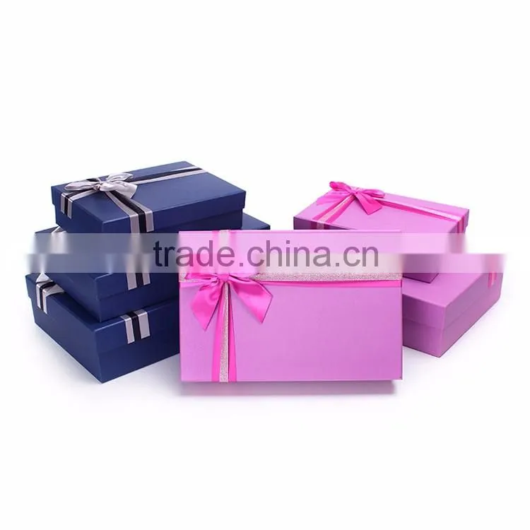China manufacturer gift paper wedding dress storage box