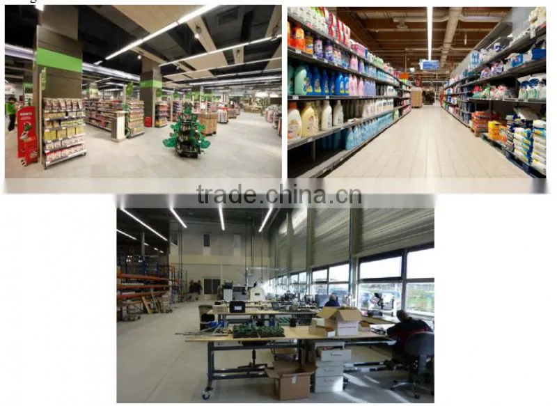 High lumen led linear pendant lighting fixtures IP65 60w dimmable lighting