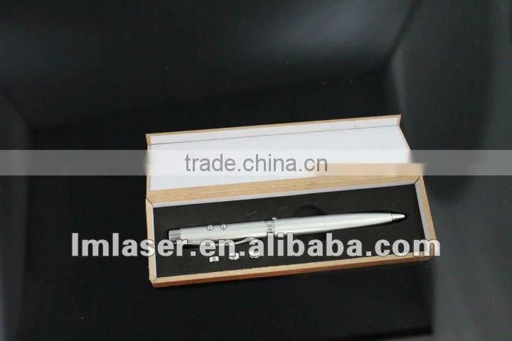 promotional ballpen Red laser pointer+LED 3 in 1