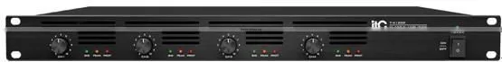 ITC T-4120D Series 120W 240W 350W 500W 1U Digital Power Amplifier 4 Channel