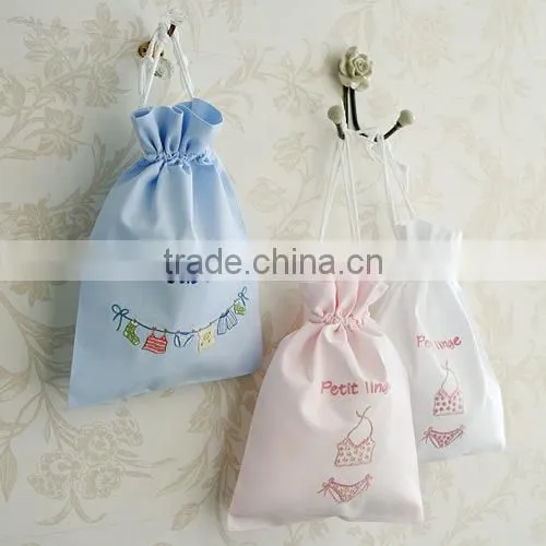 hand embroidery lingerie bag