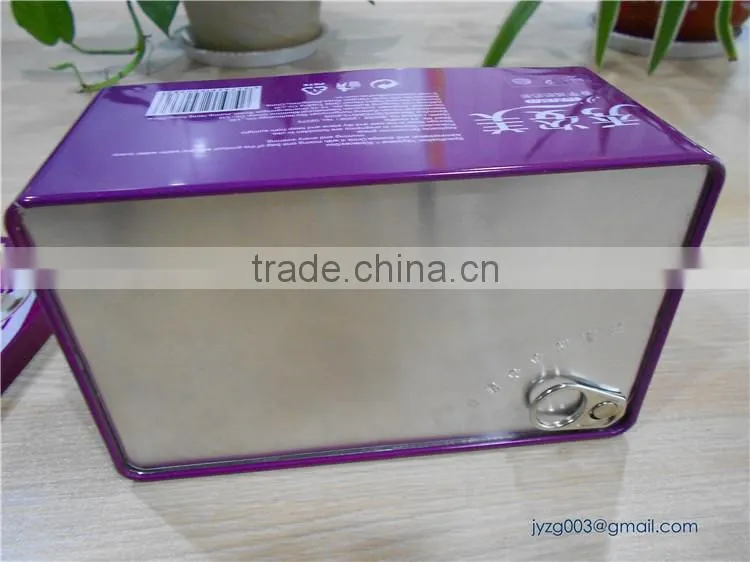 Factory directly and custom slimming coffee packaging tin box