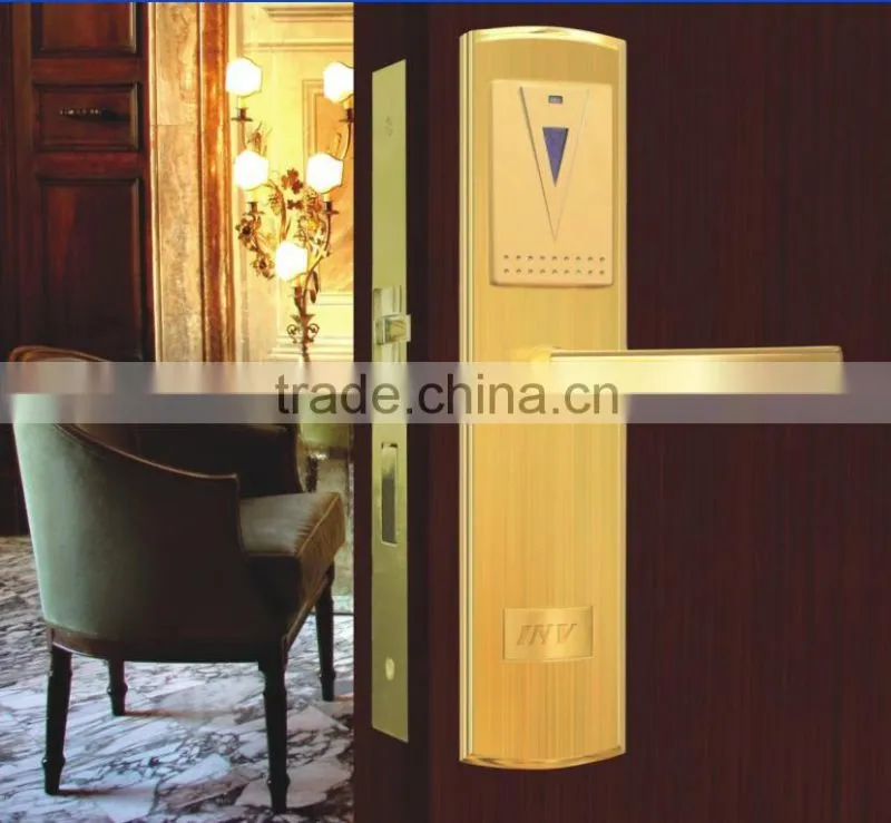 zinc alloy smart card digital hotel door locks