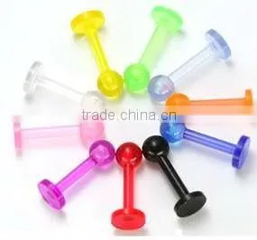 Bioplast Labret Tragus Body Jewelry