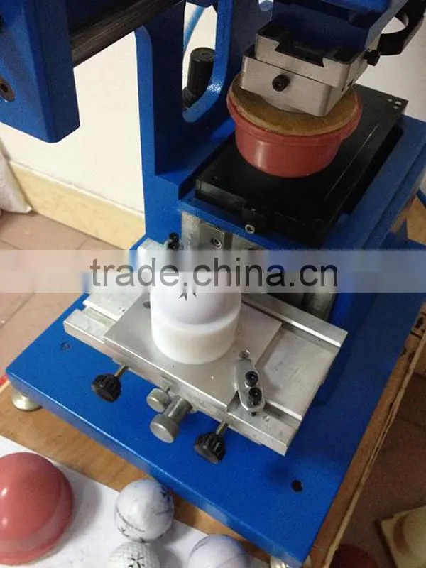 Hand Desktop Pad Printing Machine with Closed Ink Cup Worktable