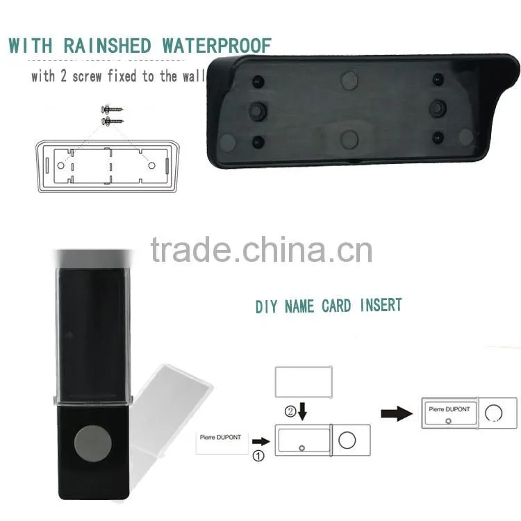 Fast delivery 32 pcs music & 100M DC apartment doorbell wirelss doorbell
