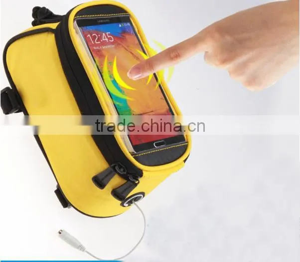 Factory 2016 Best Seller Waterproof Cellphone Bag For Bicycle