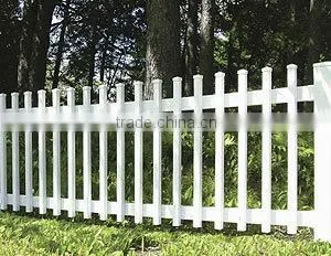 the decorative plastic picket fence for garden