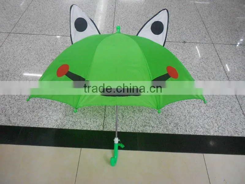 2016 hot sale fashion colorful animal cute child umbrella