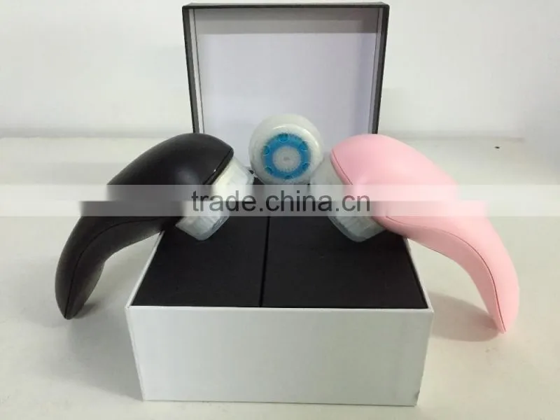 Rechargeable waterproof sonic facial brush facial cleansing brush