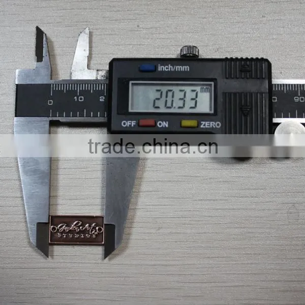 Wholesale Metal caboodles nameplate for custom